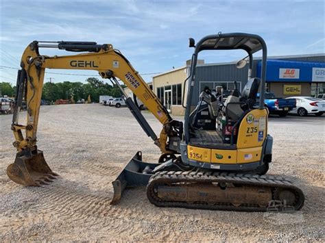 used gehl mini excavators|gehl z35 for sale.